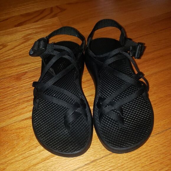 Chaco Black Strappy Sandals - Picture 2 of 7